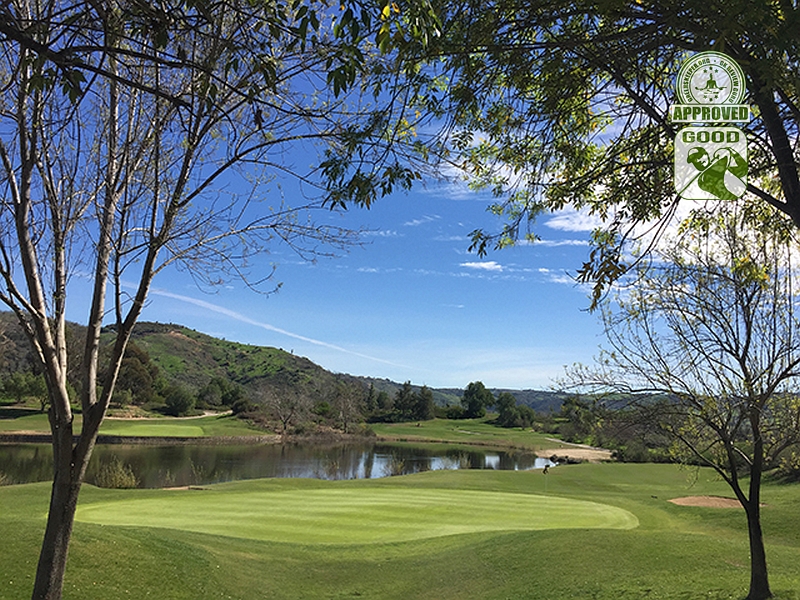 Golf Club of California Fallbrook California. Hole 18