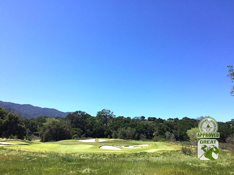 Rancho San Marcos Golf Course Santa Barbara California - Hole 7