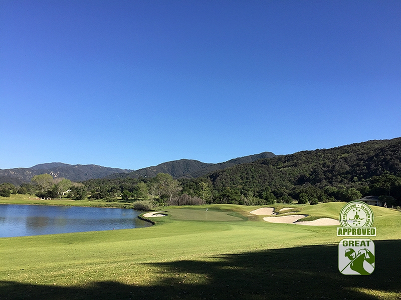 Rancho San Marcos Golf Course Santa Barbara California - Hole 9