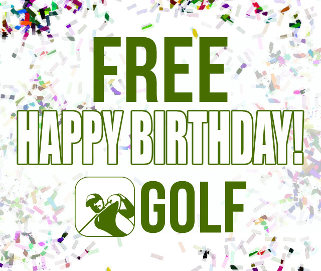 FREE Birthday Golf