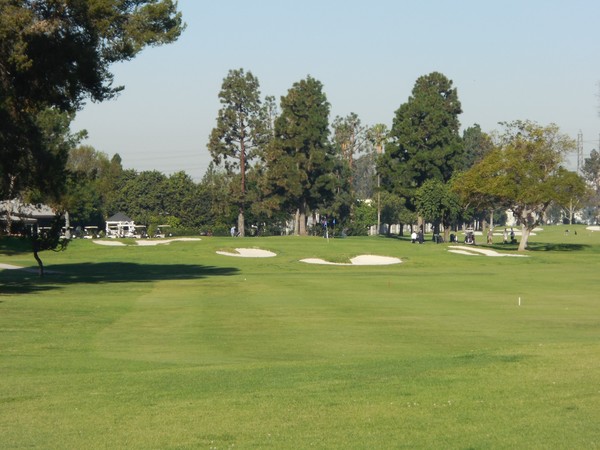 Los Amigos Golf Course Downey California Hole 9 Par 3