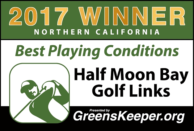 Best Playing Conditions 2017 Half Moon Bay Golf Links - Northern California