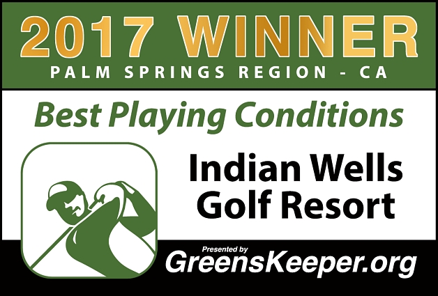 Best Playing Conditions 2017 Indian Wells Golf Resort - Palm Springs Region