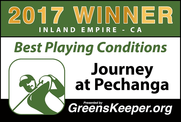 Best Playing Conditions 2017 Journey at Pechanga - Inland Empire