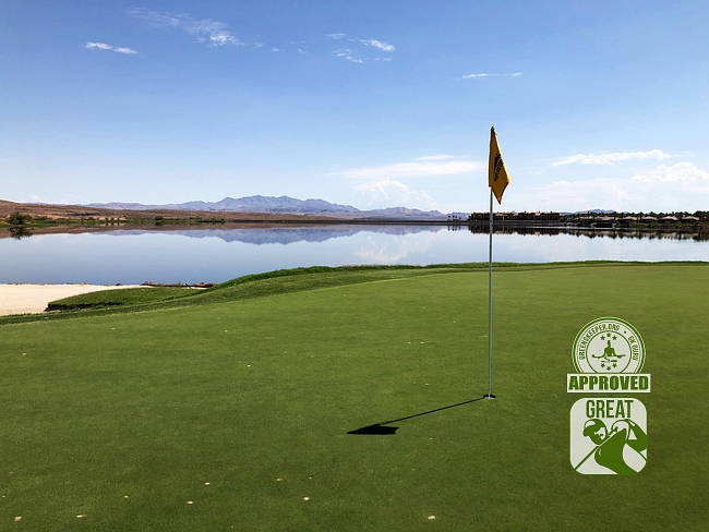 Reflection Bay Golf Club Henderson Nevada Hole 17