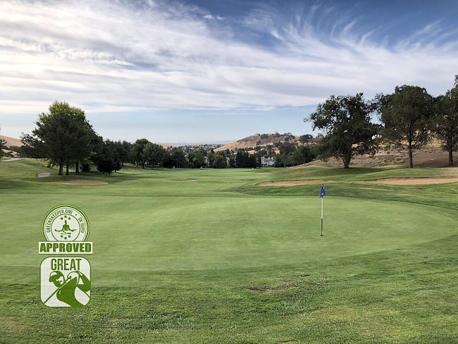 Rancho Solano Golf Course Fairfield California Hole 7