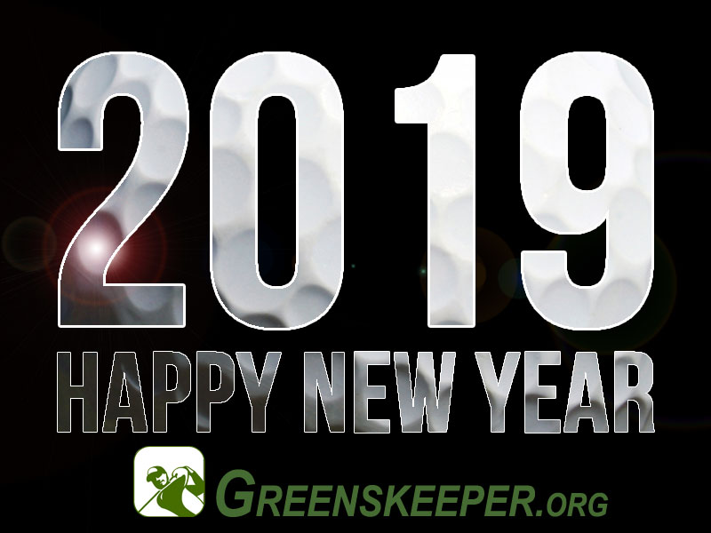 Happy New Year 2019 from Greenskeeper.Org