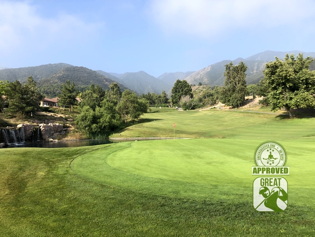 Glen Ivy Golf Club Corona California Hole 9