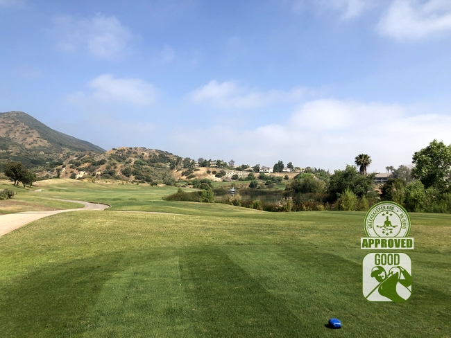 'Eagle Glen Golf Club Corona California Hole 18