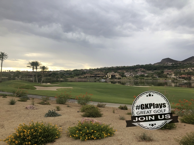 Reflection Bay Golf Club Henderson Nevada Hole 9 GK Plays