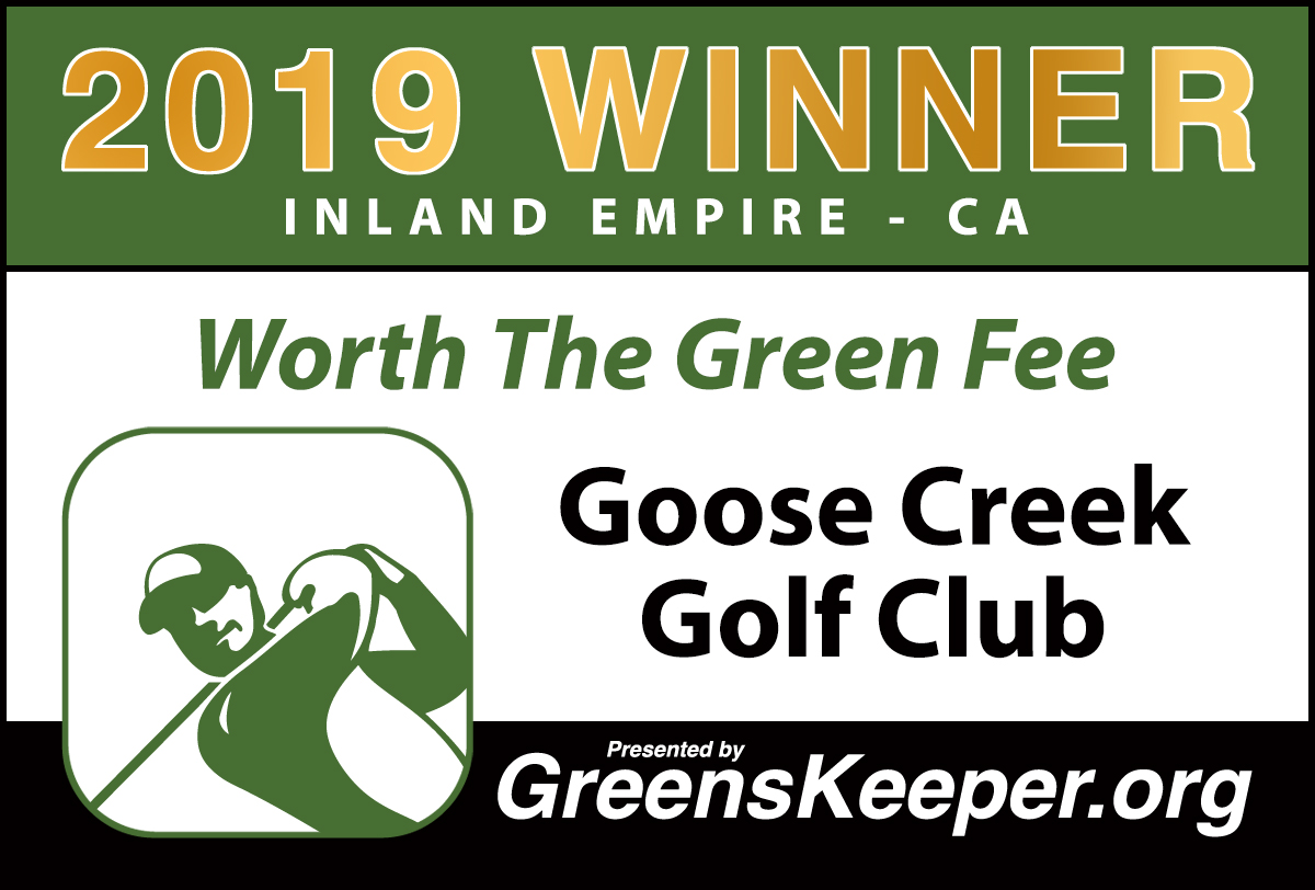 WTGF-Goose Creek Golf Club - Worth Green Fee - 2019