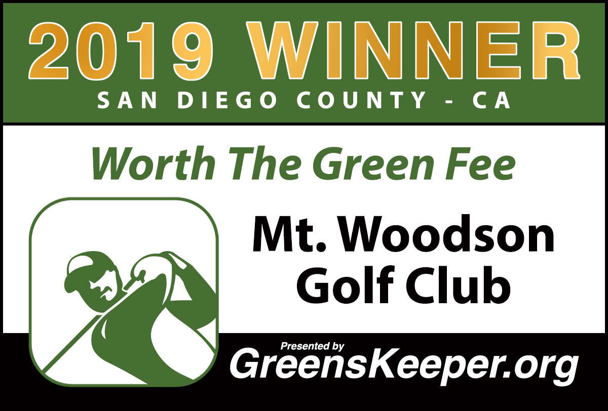 WTGF-Mt Woodson Golf Club - Worth Green Fee - 2019
