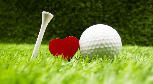 Golf Valentine's Day