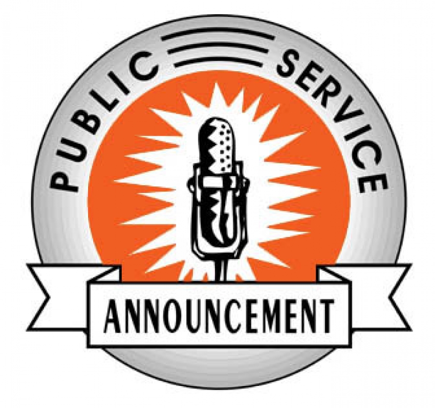 Public Service Announcement PSA