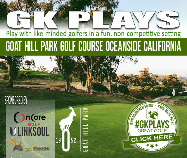 Goat Hill Park Golf Course Oceanside CA GK Plays